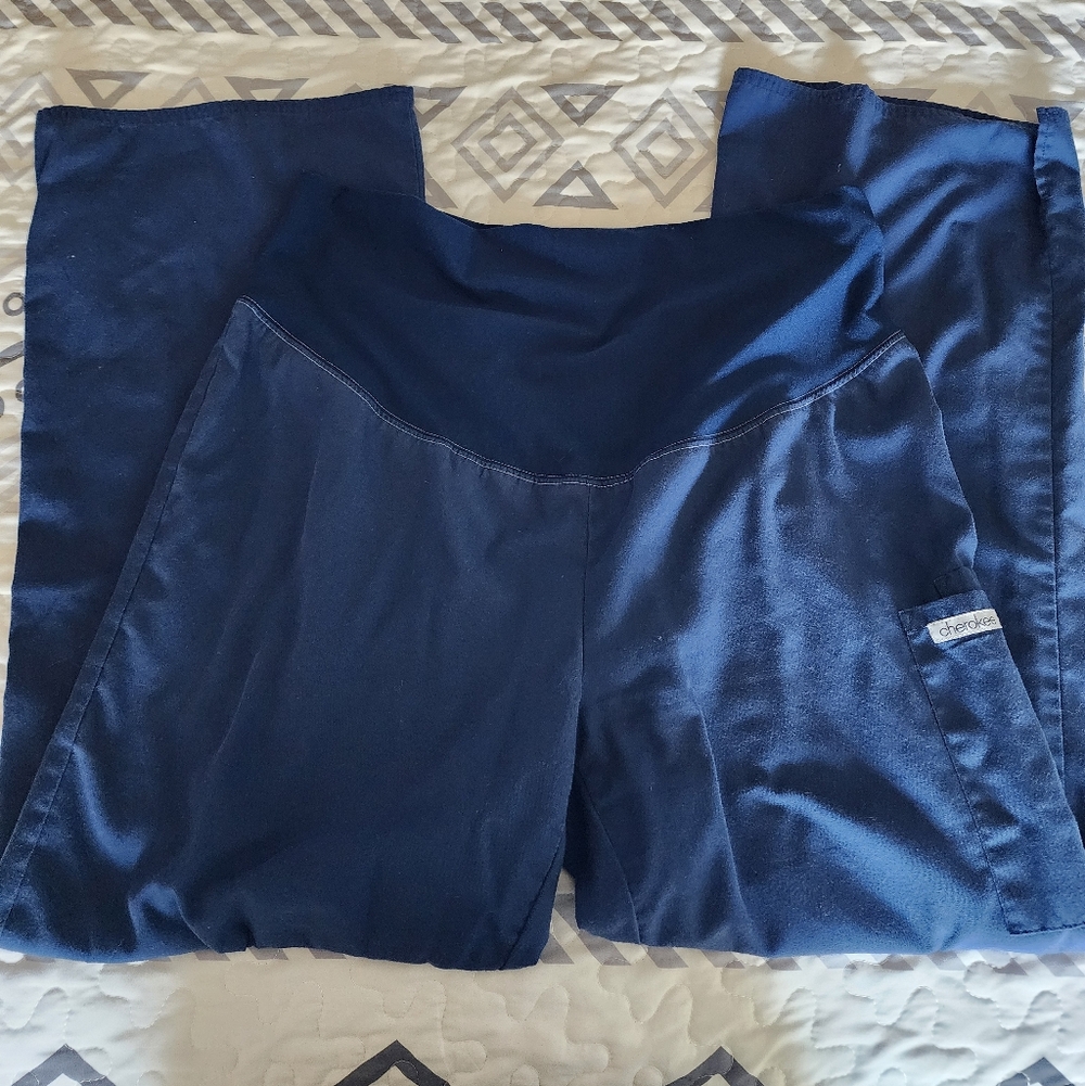 Cherokee Maternity Scrub Bottoms